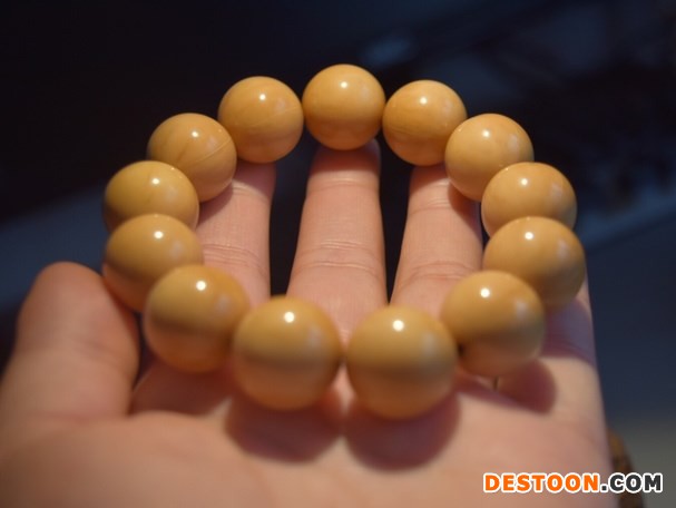 9-猴頭核桃光珠手串