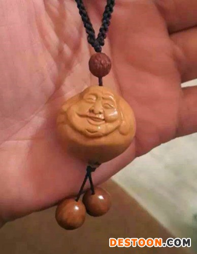 27-猴頭核桃核雕-老翁2