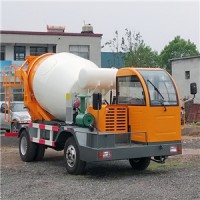 駿熙自動(dòng)裝載移動(dòng)式混凝土攪拌車(chē)介紹